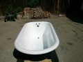 Claw Foot tub (after-inside high gloss white, outside matte black)